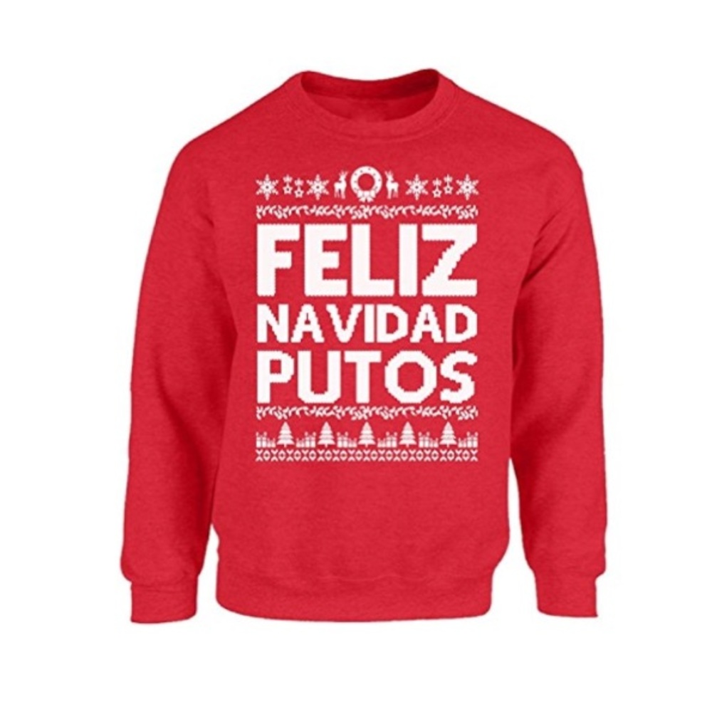 Supasoft funny Christmas sweatshirt size medium